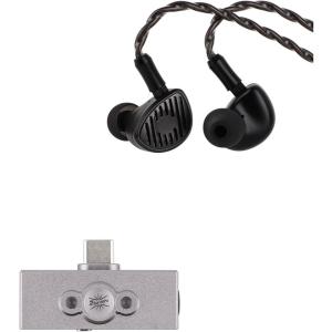 imageLinsoul Kiwi Ears Septet in Ear Monitor 1DD  4BA  1 Planar  1 PZT Quadbrid IEM Earphones HiFi Wired Earbuds  Kiwi Ears Allegro Mini Portable IEM DAC