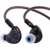 imageLinsoul TANGZU Zetian Wu Legend Dual Planar inEar MonitorsHiFi Wired Earbuds 142mm and 6mm Planar Drivers IEM Earphones with Detachable 2Pin IEM Cable for Musician Audiophile 44mm44mm