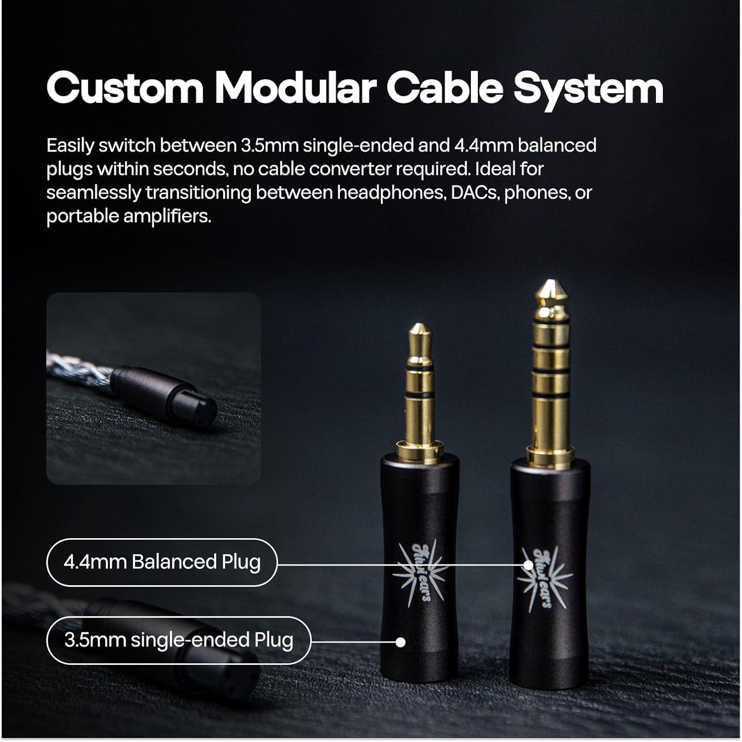 imageLinsoul Kiwi Ears Astral 1DD6BA Hybrid in Ear Monitor Wired Earbuds HiFi Studio Recording ampampMixing Earphone Portable Gaming IEMs for Professional Music Engineers Audiophiles Blue Kiwi E