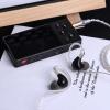 imageLinsoul BLON BL03 II in Ear Monitor 10mm DualChamber Dynamic Driver IEM Wired HiFi Earbuds with Detachable 2Pin Cable for Musician Audiophile 35mm with Mic BlackBlack