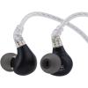 imageLinsoul BLON BL03 II in Ear Monitor 10mm DualChamber Dynamic Driver IEM Wired HiFi Earbuds with Detachable 2Pin Cable for Musician Audiophile 35mm with Mic BlackBlack