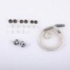 imageLinsoul BLON BL03 II in Ear Monitor 10mm DualChamber Dynamic Driver IEM Wired HiFi Earbuds with Detachable 2Pin Cable for Musician Audiophile 35mm with Mic BlackSilver