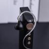 imageLinsoul BLON BL03 II in Ear Monitor 10mm DualChamber Dynamic Driver IEM Wired HiFi Earbuds with Detachable 2Pin Cable for Musician Audiophile 35mm with Mic BlackBlack
