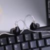 imageLinsoul BLON BL03 II in Ear Monitor 10mm DualChamber Dynamic Driver IEM Wired HiFi Earbuds with Detachable 2Pin Cable for Musician Audiophile 35mm with Mic BlackBlack