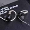 imageLinsoul BLON BL03 II in Ear Monitor 10mm DualChamber Dynamic Driver IEM Wired HiFi Earbuds with Detachable 2Pin Cable for Musician Audiophile 35mm with Mic BlackBlack