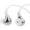 imageLinsoul BLON BL03 II in Ear Monitor 10mm DualChamber Dynamic Driver IEM Wired HiFi Earbuds with Detachable 2Pin Cable for Musician Audiophile 35mm with Mic BlackSilver