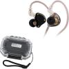 imageLinsoul KZ ZS10 Pro 4BA1DD 5 Driver inEar HiFi Metal EarphonesSTDDark Black  LC02 in Ear Monitor Case