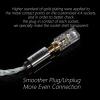 imageLinsoul DD HiFi DJ44B Mark II 44mm Female to 25 Male Headphone Adapter with GoldPlated Copper Socket