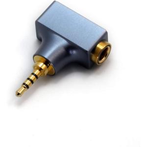 imageLinsoul DD HiFi DJ44B Mark II 44mm Female to 25 Male Headphone Adapter with GoldPlated Copper Socket
