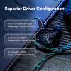 imageLinsoul ZiiGaat x Hangout Audio Odyssey 2 in Ear Monitor 1DD  3BA Hybrid IEM HiFi Wired Earbuds Neutral with SubBass Tuning with Aluminum Shell and OFC Cable for Musicians Audio Engineers
