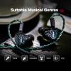 imageLinsoul ZiiGaat x Hangout Audio Odyssey 2 in Ear Monitor 1DD  3BA Hybrid IEM HiFi Wired Earbuds Neutral with SubBass Tuning with Aluminum Shell and OFC Cable for Musicians Audio Engineers