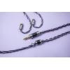 imageLinsoul Tripowin Moonshadow IEM Cable  4 Core Alloy Copper with Aluminum Foil and SilverPlated OCC Earphone Cable for Wired Earbuds 2Pin 35mm