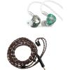 imageLinsoul Kiwi Ears Orchestra Lite Performance Custom 8BA inEar Monitor IEM with Detachable 4core 7N OxygenFree Copper OFC Cable Green Kiwi Ears Terras IEM Cable4N Single Crystal Copper