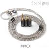 imageLinsoul QKZ Q1 MAX 16Stand 352 Cores SilverPlated HiFi Earphones Upgrade Cable with Interchangeable 25mm35mm44mm Plug Replacement Cable for Audiophile Grey MMCXGrey