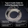 imageLinsoul Tripowin Zonie HiFi InEar Monitor Upgrade Cable with Omni Mic 16Core SilverPlated SPC Earphone Cable TypeC35mm Options 125m SPC TangleFree Wire for Audiophiles35MMRecessed 2PinRecessed 2Pin