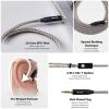 imageLinsoul Tripowin Zonie HiFi InEar Monitor Upgrade Cable with Omni Mic 16Core SilverPlated SPC Earphone Cable TypeC35mm Options 125m SPC TangleFree Wire for Audiophiles35MMRecessed 2PinRecessed 2Pin