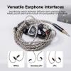 imageLinsoul Tripowin Zonie HiFi InEar Monitor Upgrade Cable with Omni Mic 16Core SilverPlated SPC Earphone Cable TypeC35mm Options 125m SPC TangleFree Wire for Audiophiles35MMRecessed 2PinRecessed 2Pin
