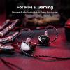 imageLinsoul SIMGOT EG280 in Ear Monitor 1DD1 Planar HiFi IEM Wired Gaming Earphone with Microphone 17m Long Detachable 2Pin OFC Cable with USBC Adapter for FPS Games and Audiophile Musician