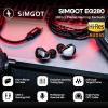 imageLinsoul SIMGOT EG280 in Ear Monitor 1DD1 Planar HiFi IEM Wired Gaming Earphone with Microphone 17m Long Detachable 2Pin OFC Cable with USBC Adapter for FPS Games and Audiophile Musician