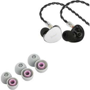 imageLinsoul SIMGOT EG280 in Ear Monitor 1DD1 Planar HiFi IEM Wired Gaming Earphone with Microphone Kiwi Ears Flex Earbud Tips Replacement Silicone IEM Tips