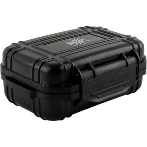 imageLinsoul Kiwi Ears SONICAP Waterproof Earbud CaseHard Protective IEM Storage Box with EVA LiningHard Carrying Bag for HeadphonesEarphoneTravel Carrying Case Fit for ZS10 ProZero2EW300 BlackBlack