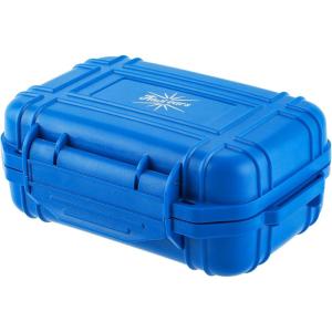 imageLinsoul Kiwi Ears SONICAP Waterproof Earbud CaseHard Protective IEM Storage Box with EVA LiningHard Carrying Bag for HeadphonesEarphoneTravel Carrying Case Fit for ZS10 ProZero2EW300 BlackBlue