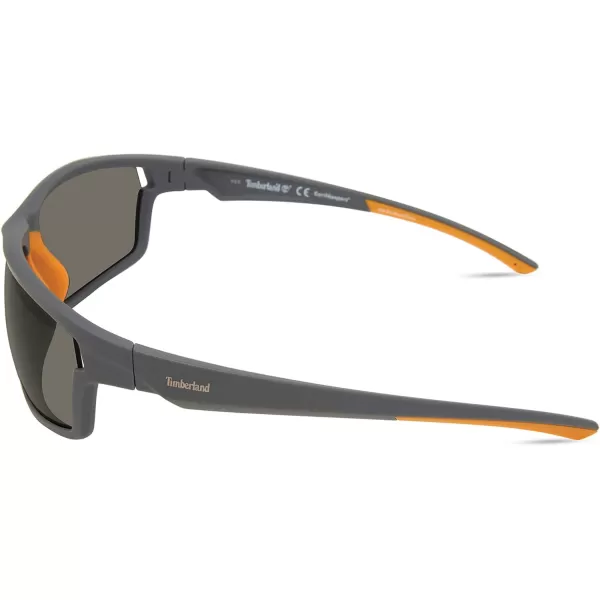 Timberland Men's Tba9271 Rectangular Sunglasses