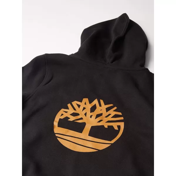Timberland Big Boys' Long Sleeve Signature Logo Fleece Hoodie