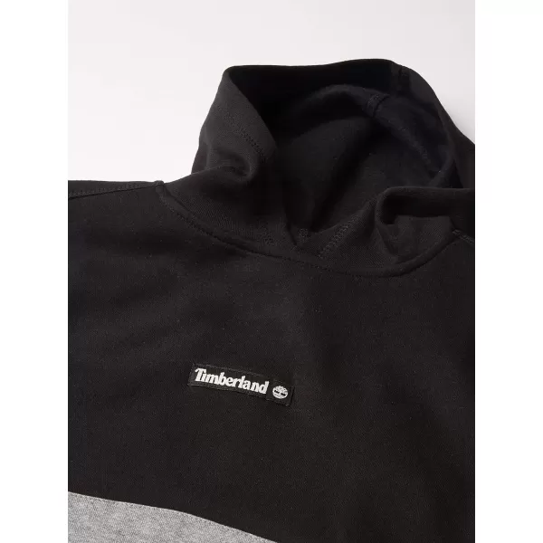Timberland Big Boys' Long Sleeve Signature Logo Fleece Hoodie