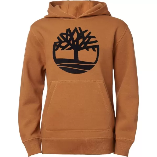 Timberland Big Boys' Long Sleeve Signature Logo Fleece Hoodie