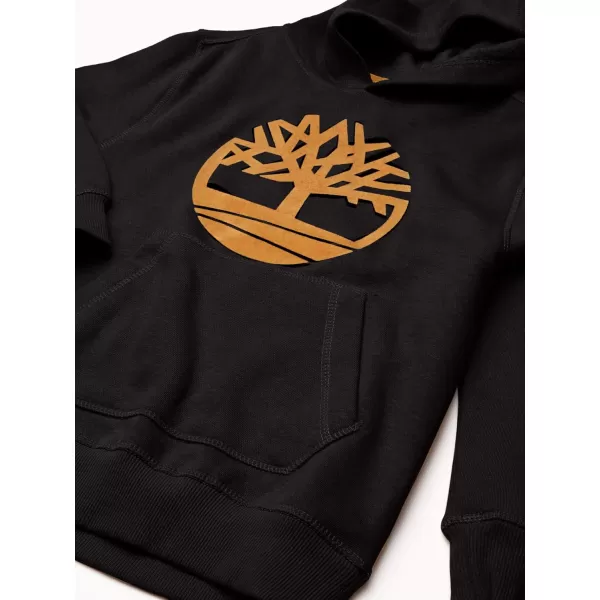 Timberland Big Boys' Long Sleeve Signature Logo Fleece Hoodie