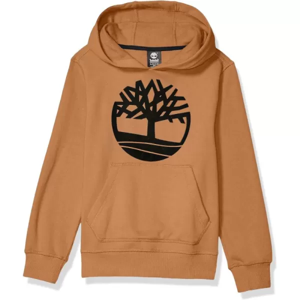 Timberland Big Boys' Long Sleeve Signature Logo Fleece Hoodie