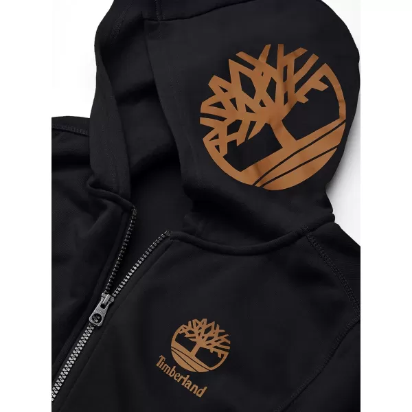 Timberland Boys' Long Sleeve Fleece Full Zip Hoodie Legacy