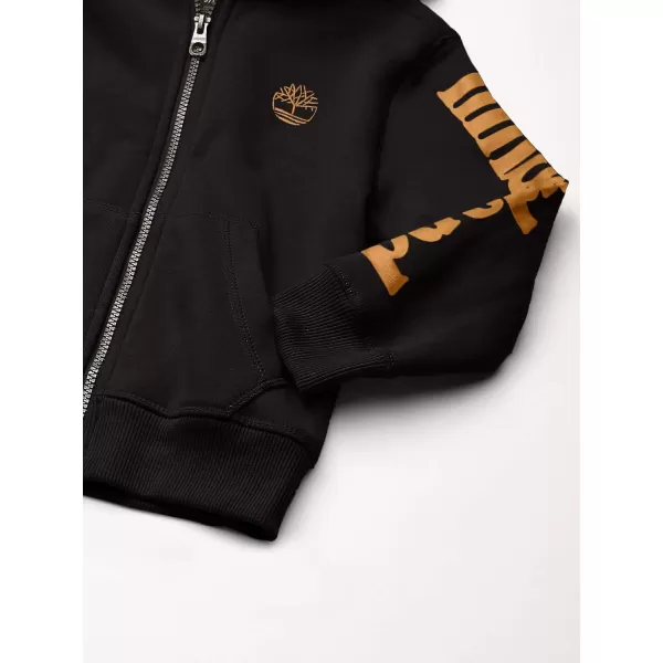 Timberland Boys' Long Sleeve Fleece Full Zip Hoodie Legacy
