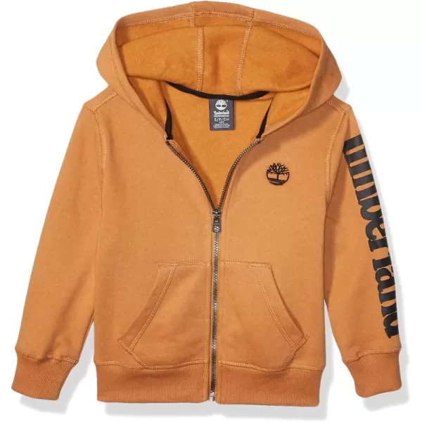 Timberland Boys' Long Sleeve Fleece Full Zip Hoodie Legacy