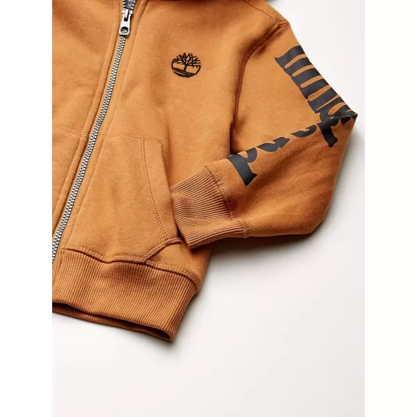 Timberland Boys' Long Sleeve Fleece Full Zip Hoodie Legacy