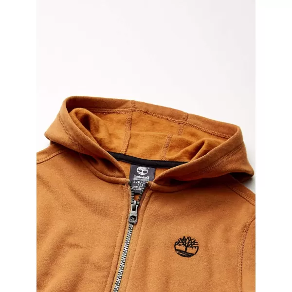 Timberland Boys' Long Sleeve Fleece Full Zip Hoodie Legacy