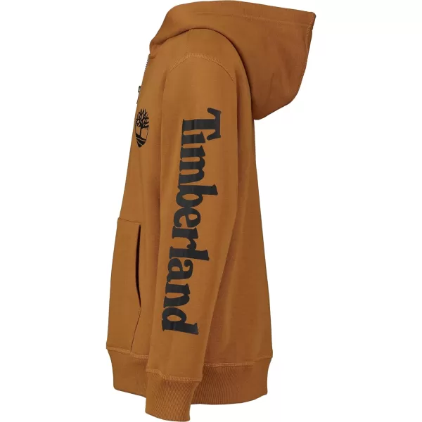 Timberland Boys' Long Sleeve Fleece Full Zip Hoodie Legacy