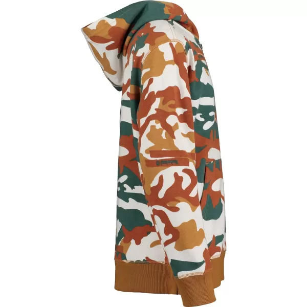 Timberland Boys' Long Sleeve Fleece Full Zip Hoodie Legacy