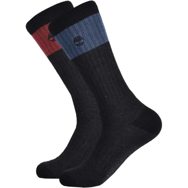 Timberland Men's 2-Pack Crew Socks)