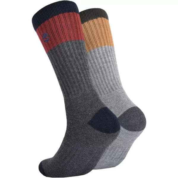 Timberland Men's 2-Pack Crew Socks)
