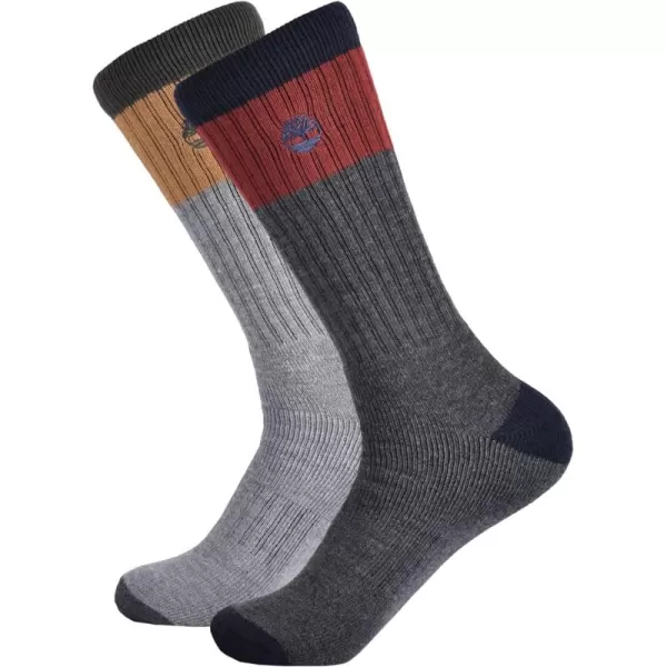 Timberland Men's 2-Pack Crew Socks)
