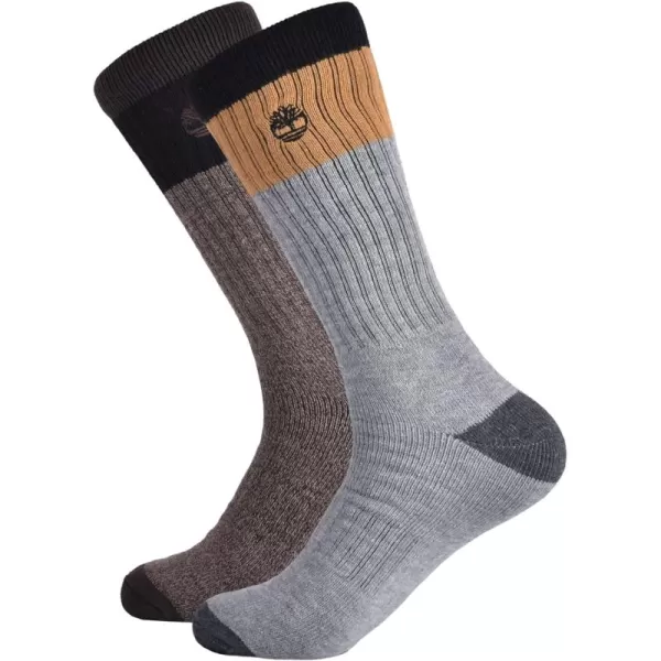 Timberland Men's 2-Pack Crew Socks)