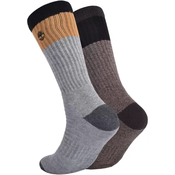 Timberland Men's 2-Pack Crew Socks)