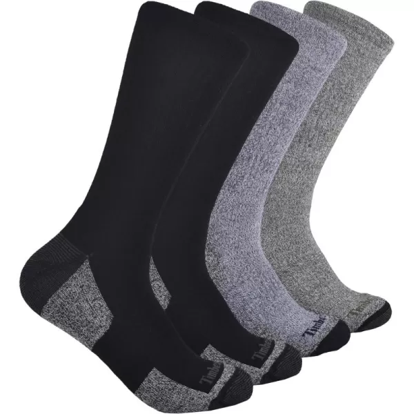 Timberland Men's 4-Pack Comfort Crew Socks