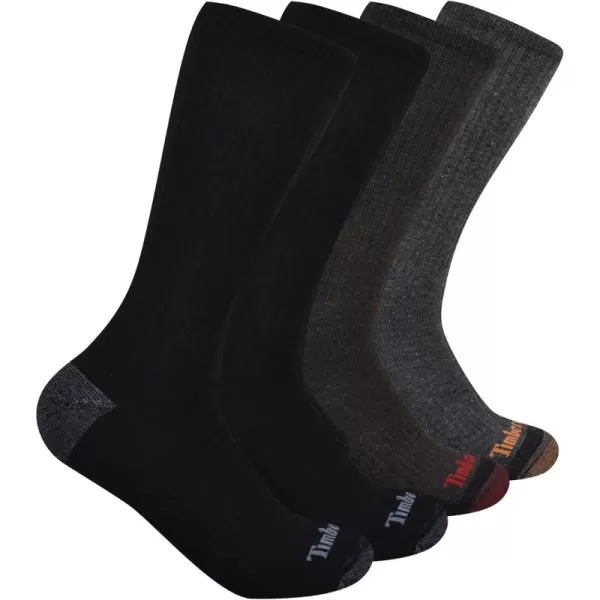 Timberland Men's 4-Pack Comfort Crew Socks