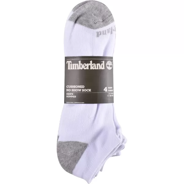 Timberland Men's 4-Pack Comfort No Show Socks