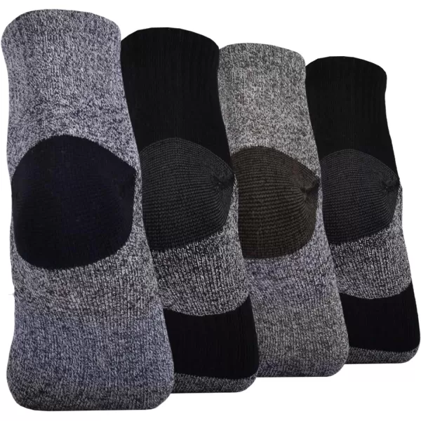 Timberland Men's 4-Pack Half Cushioned Quarter Socks