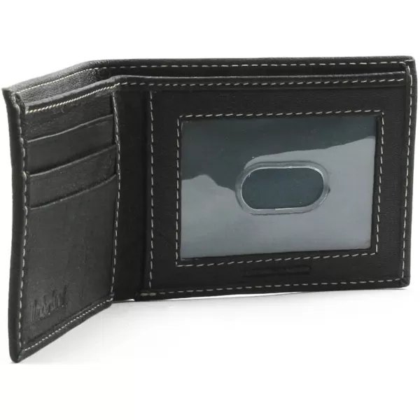 Timberland Men's Blix Slimfold Leather Wallet