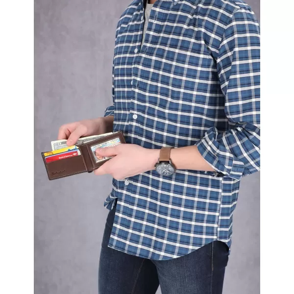 Timberland Men's Blix Slimfold Leather Wallet